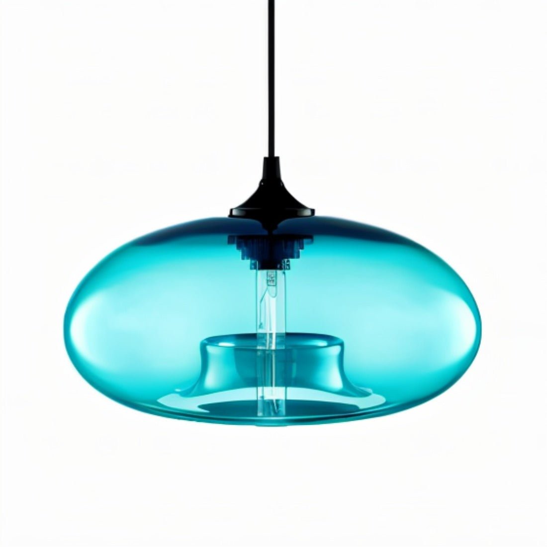 Lustre Pendant Light Fixture - Modern Hanging Lamp for Kitchen, Dining Room & Living Room