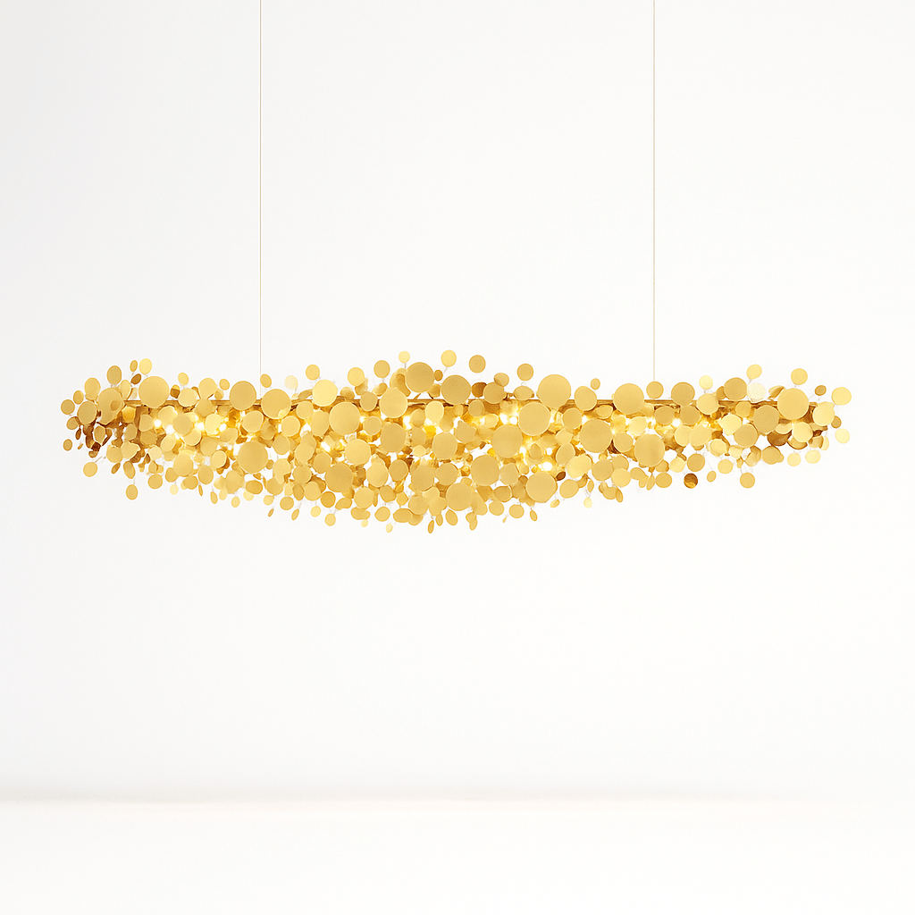 LED Chandelier Light | Adjustable Height, Energy-Saving & Modern Design for Home Decor