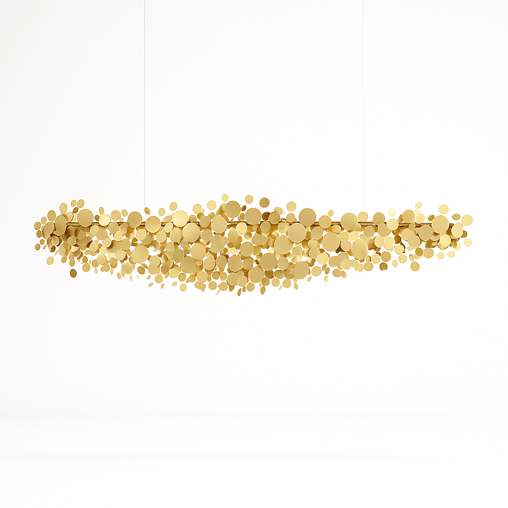 LED Chandelier Light | Adjustable Height, Energy-Saving & Modern Design for Home Decor