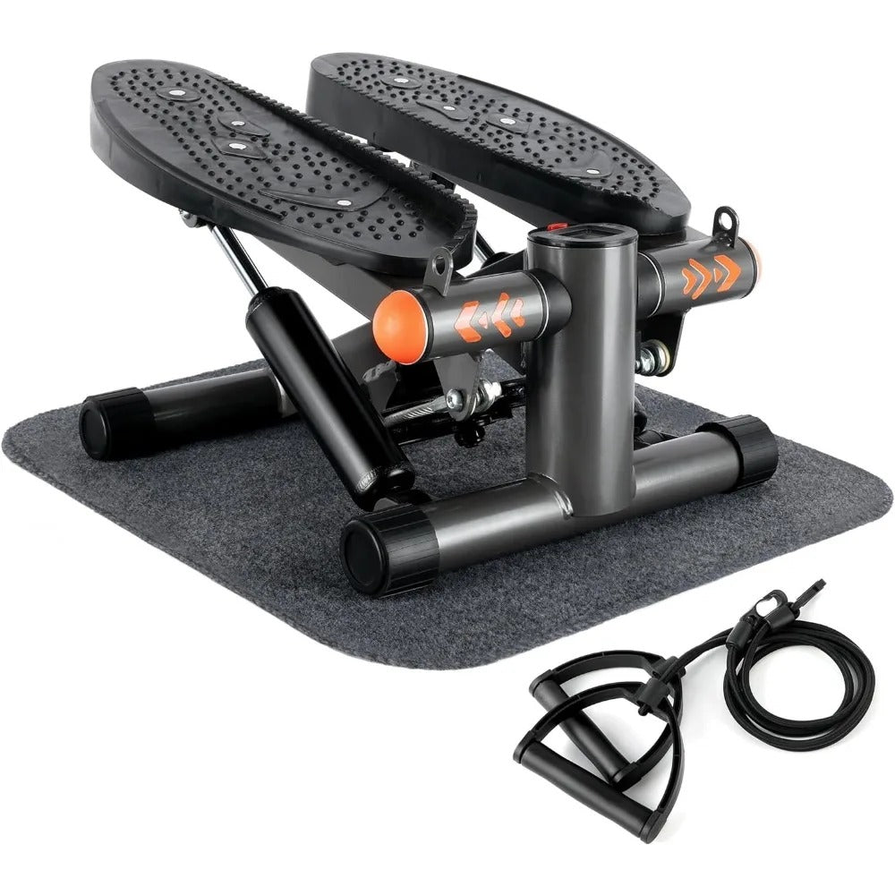 Small Stair Stepper - Space-Saving Workout Equipment for Home, Hydraulic Fitness Stair With