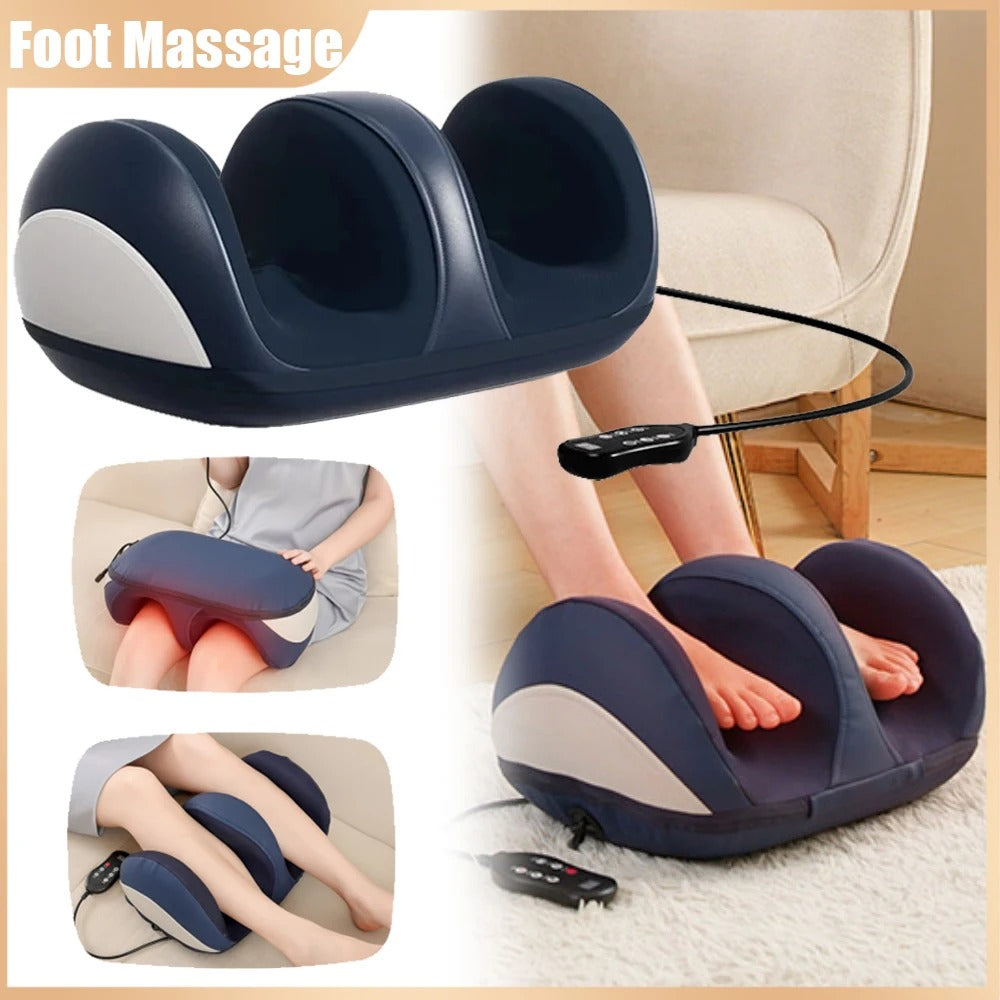 Shiatsu Leg Massager - Calf and Foot Relaxation for Muscle Relief, Foot Massager for Circulation and Relax