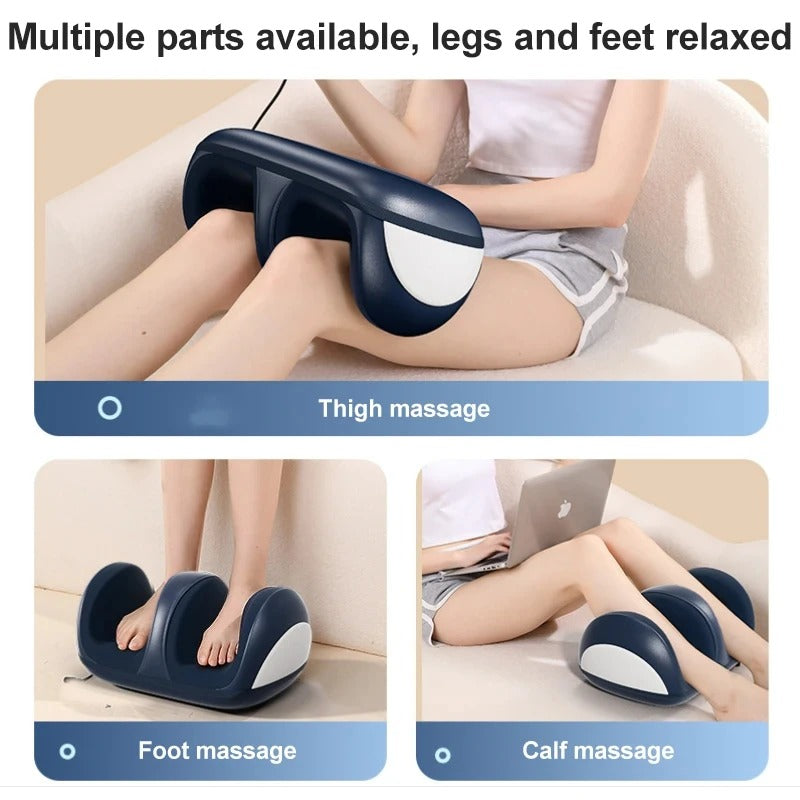 Shiatsu Leg Massager - Calf and Foot Relaxation for Muscle Relief, Foot Massager for Circulation and Relax
