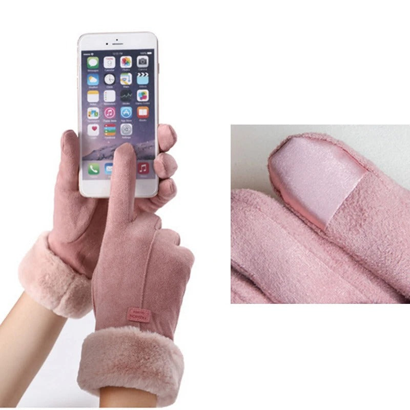 Women’s Warm Winter Gloves - Cozy, Durable, and Windproof Design, Insulated & Comfortable for Freezing Temps