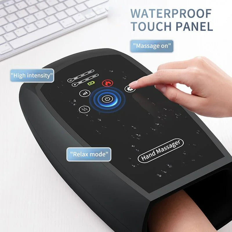 Electric Hand Massager for Arthritis - Relaxation & Pain Relief, Soothing Compression Therapy, Cordless Electric Massager