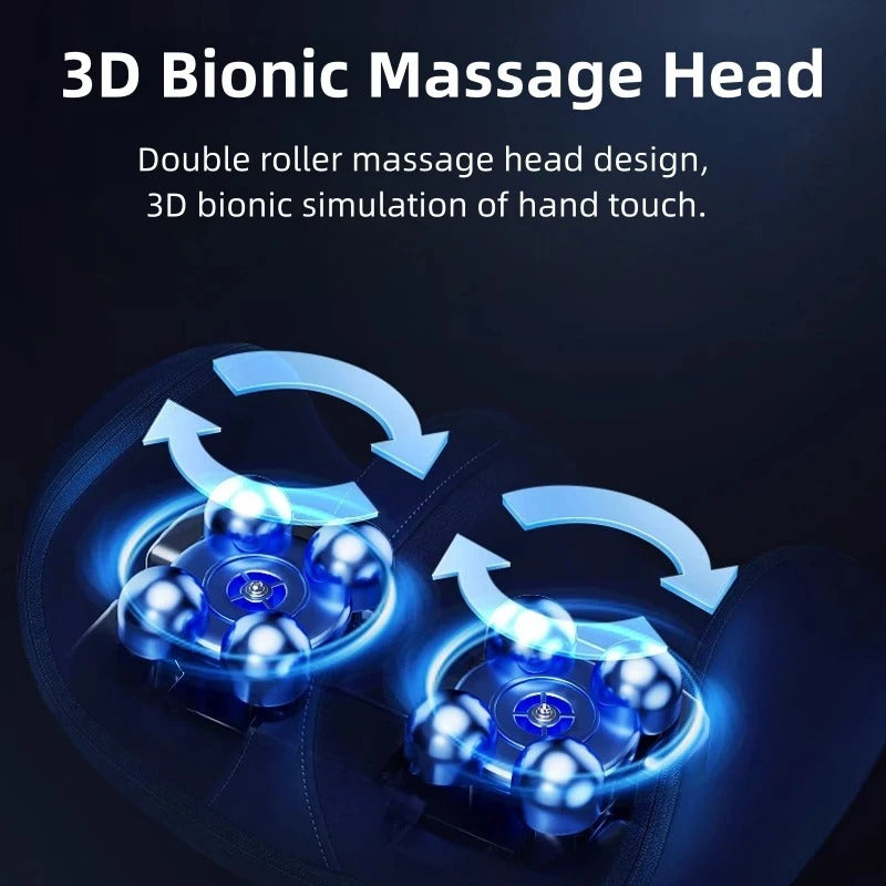 Shiatsu Leg Massager - Calf and Foot Relaxation for Muscle Relief, Foot Massager for Circulation and Relax