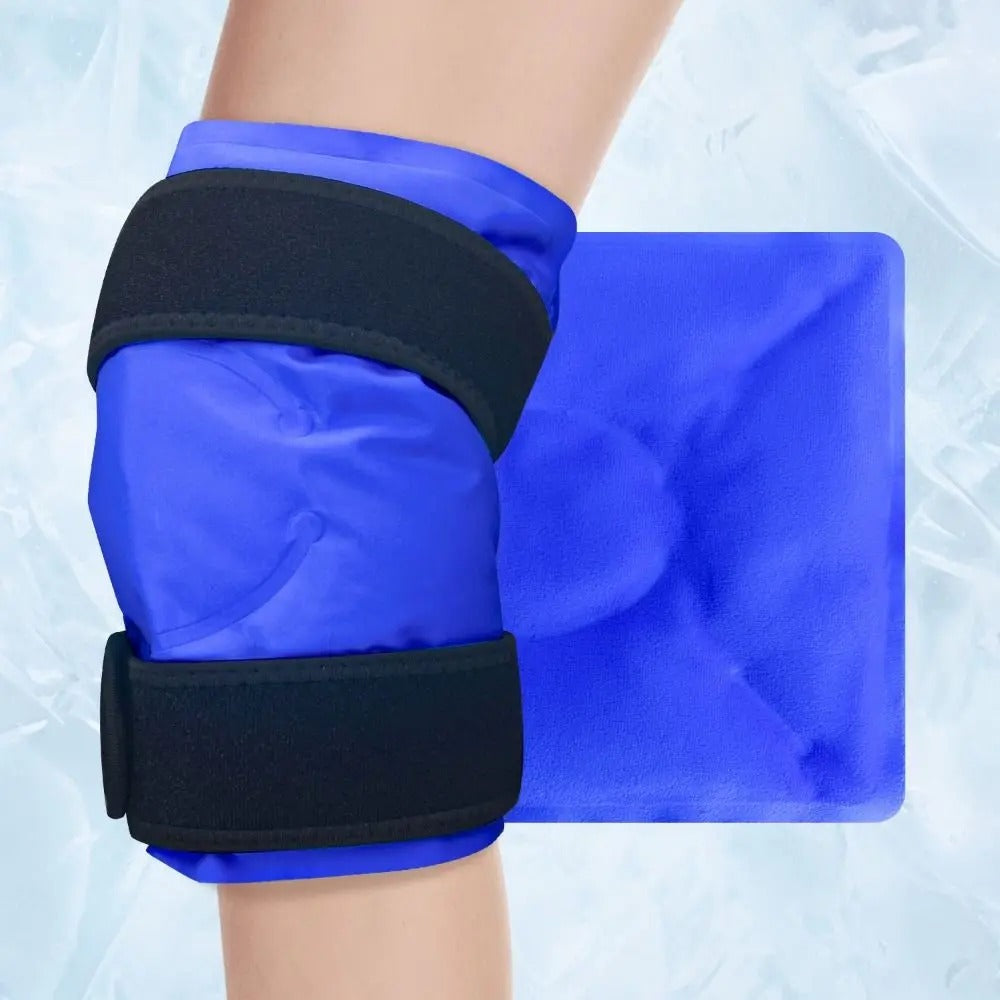 Gel Ice Wrap for Knees - Soothing Relief for Pain and Swelling