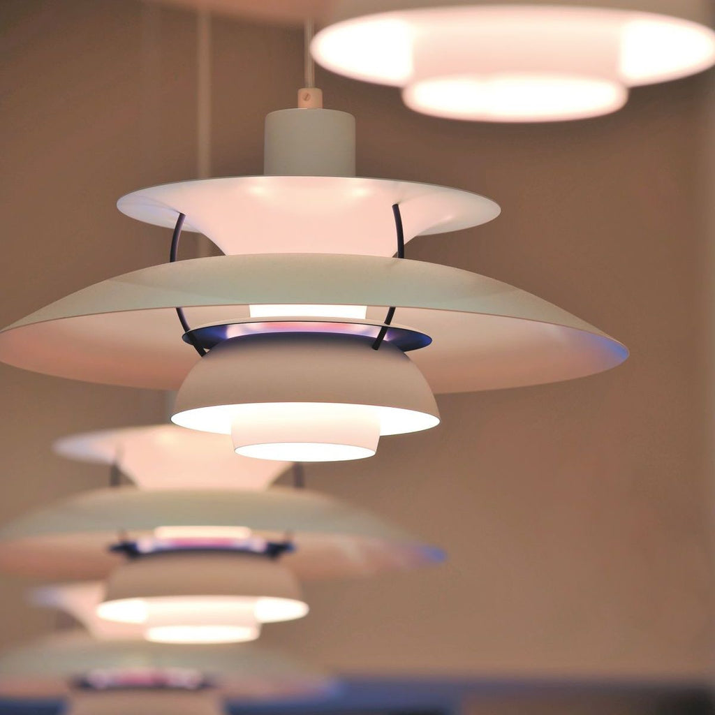 PH 5 Pendant Lamp - Modern Scandinavian Design Light Fixture for Dining Room & Living Space