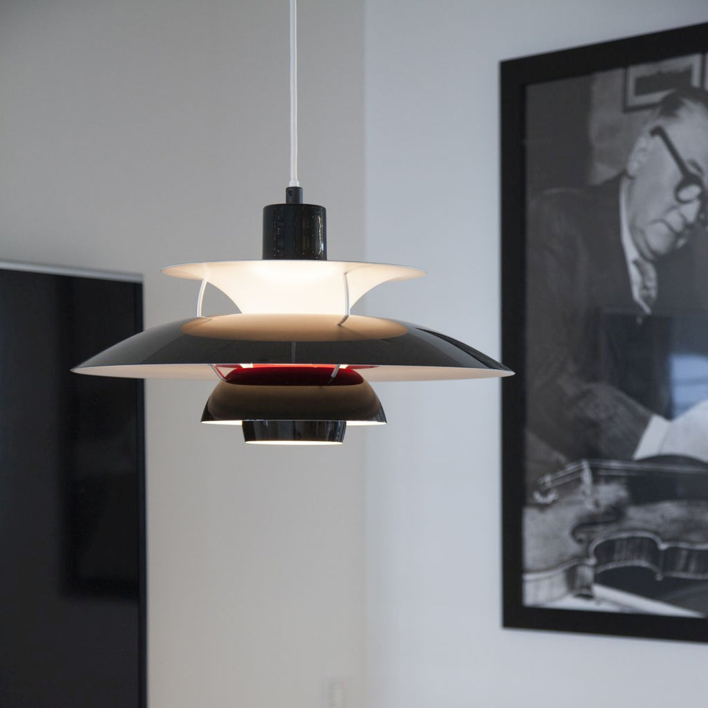 PH 5 Pendant Lamp - Modern Scandinavian Design Light Fixture for Dining Room & Living Space