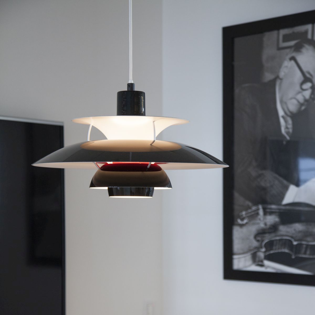 PH 5 Pendant Lamp - Modern Scandinavian Design Light Fixture for Dining Room & Living Space