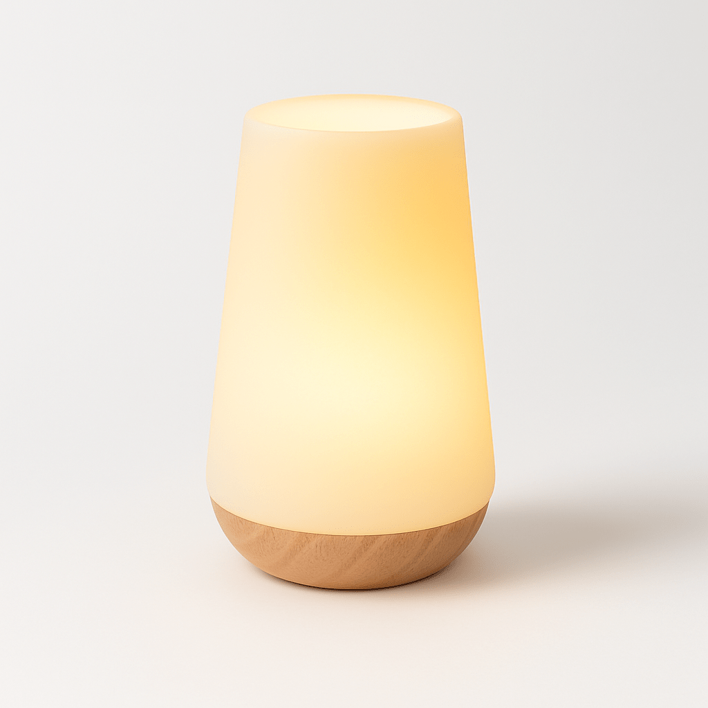 LED Table Lamp with Adjustable Brightness and Modern Design for Home Office & Living Room Use