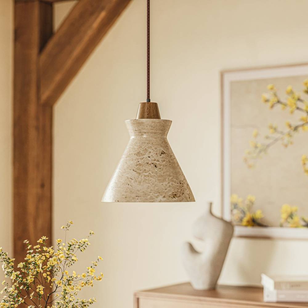 Menra Pendant Light Fixture - Modern Industrial Hanging Lamp for Kitchen Island & Dining Room