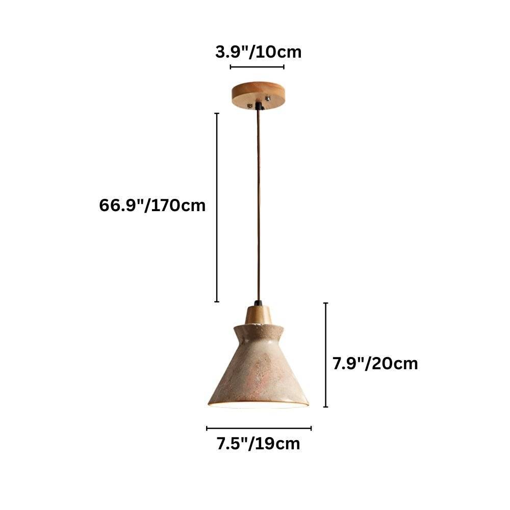 Menra Pendant Light Fixture - Modern Industrial Hanging Lamp for Kitchen Island & Dining Room