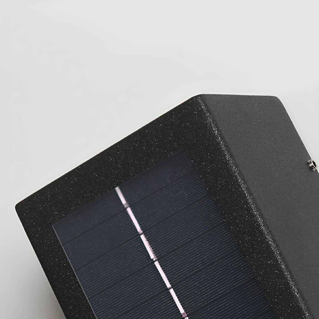 LED Solar Waterproof Up and Down Outdoor Wall Sconces for Garden, Patio & Exterior Lighting