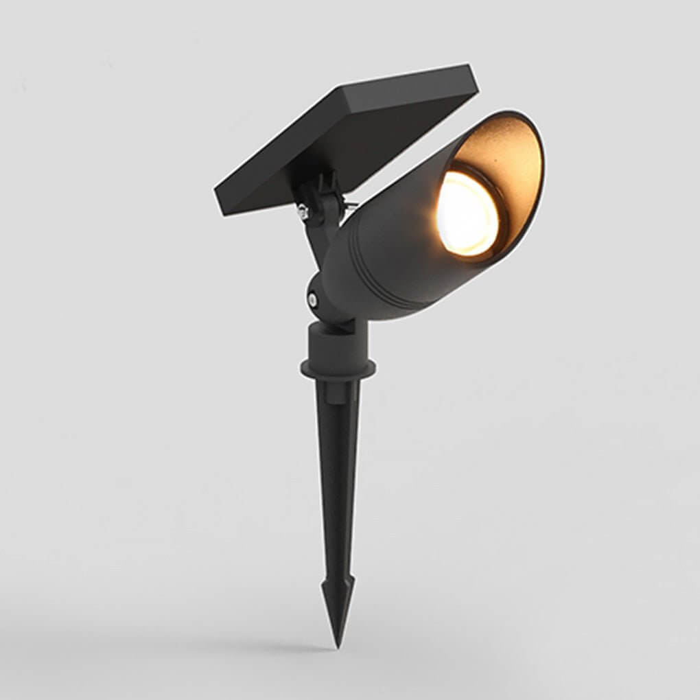 Outdoor Waterproof Solar Spot Light for Landscape Lighting in Courtyard, Garden, and Lawn Areas