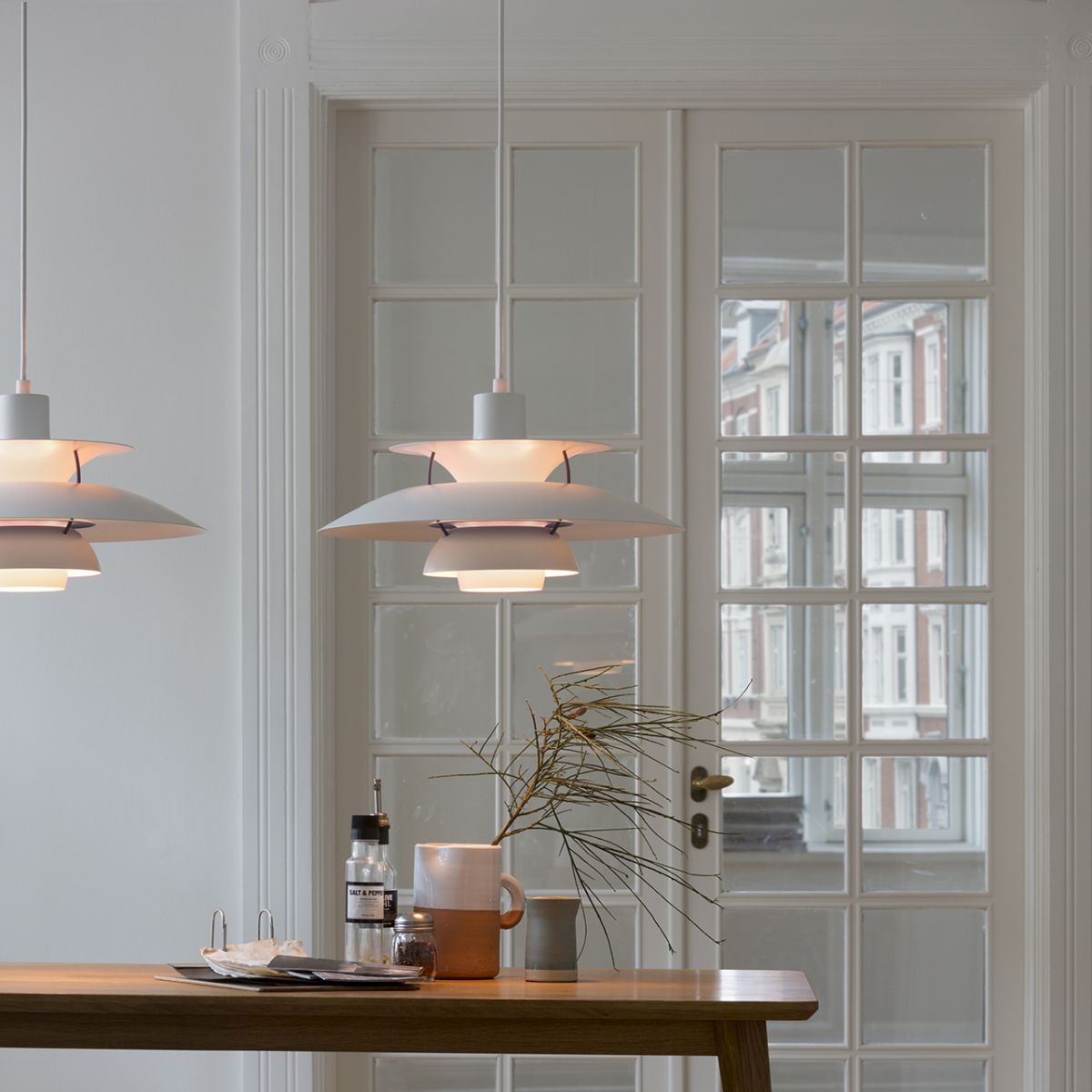PH 5 Pendant Lamp - Modern Scandinavian Design Light Fixture for Dining Room & Living Space