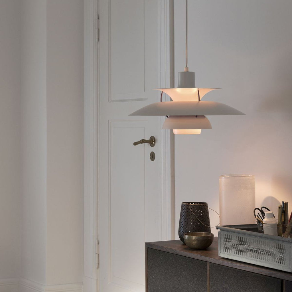 PH 5 Pendant Lamp - Modern Scandinavian Design Light Fixture for Dining Room & Living Space