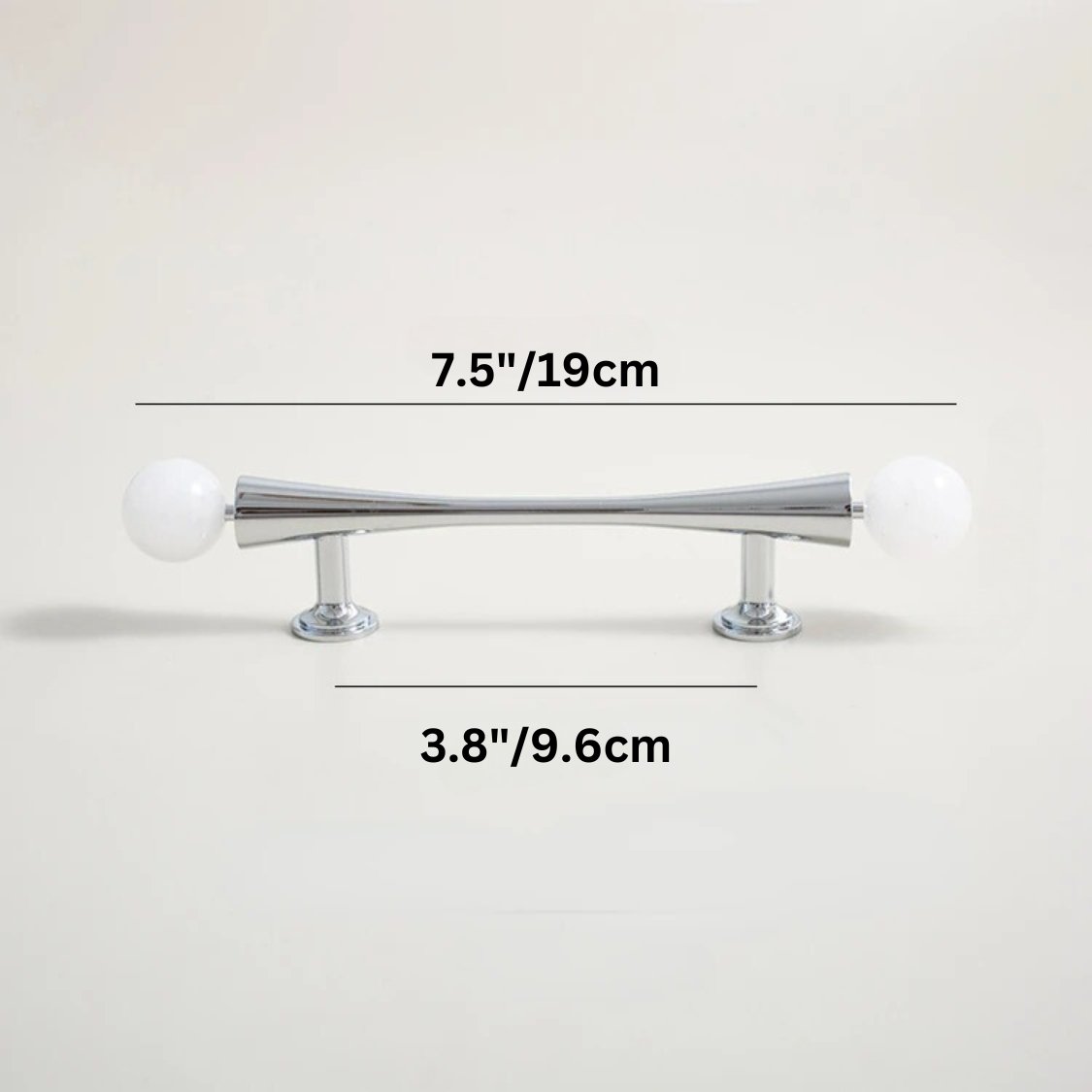 Crystal Cabinet Knob & Pull Bar Set - Decorative Hardware for Kitchen & Bathroom Drawers