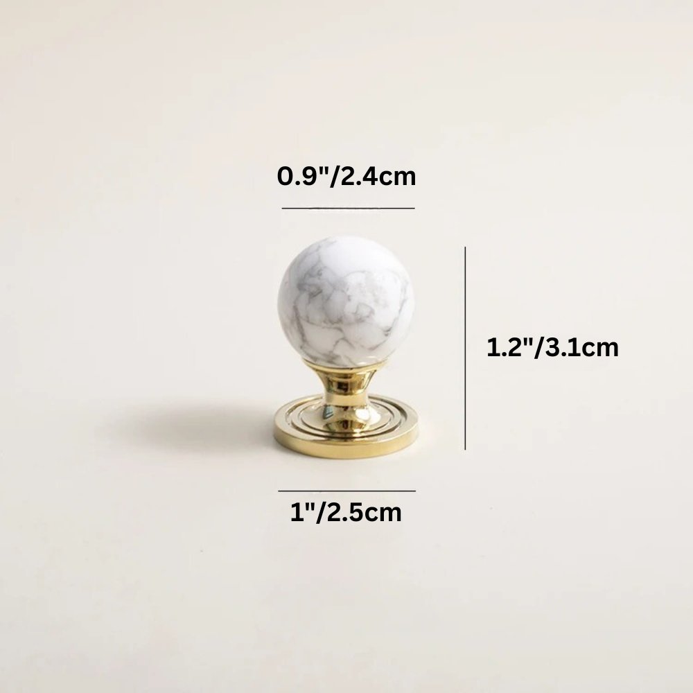 Crystal Cabinet Knob & Pull Bar Set - Decorative Hardware for Kitchen & Bathroom Drawers