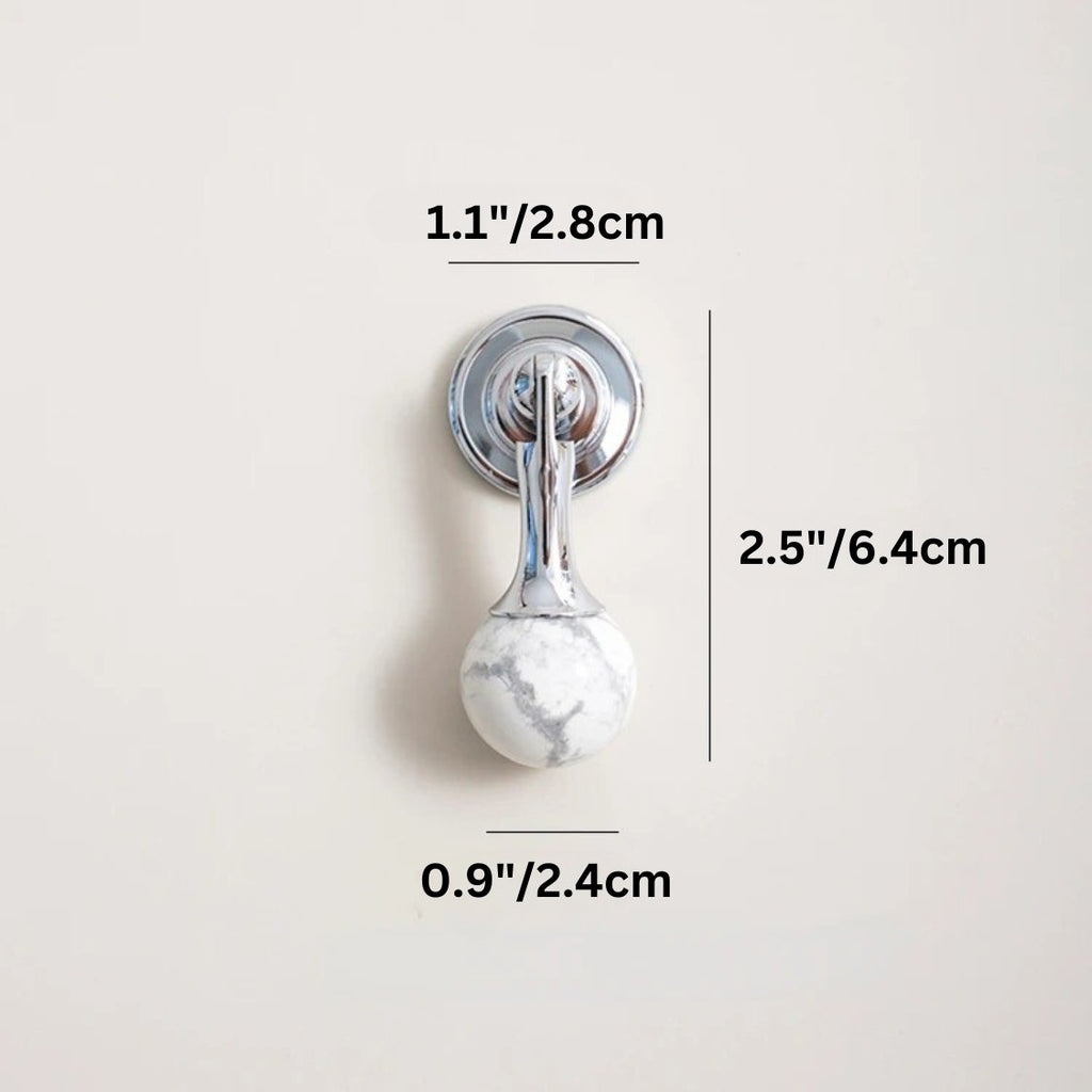 Crystal Cabinet Knob & Pull Bar Set - Decorative Hardware for Kitchen & Bathroom Drawers