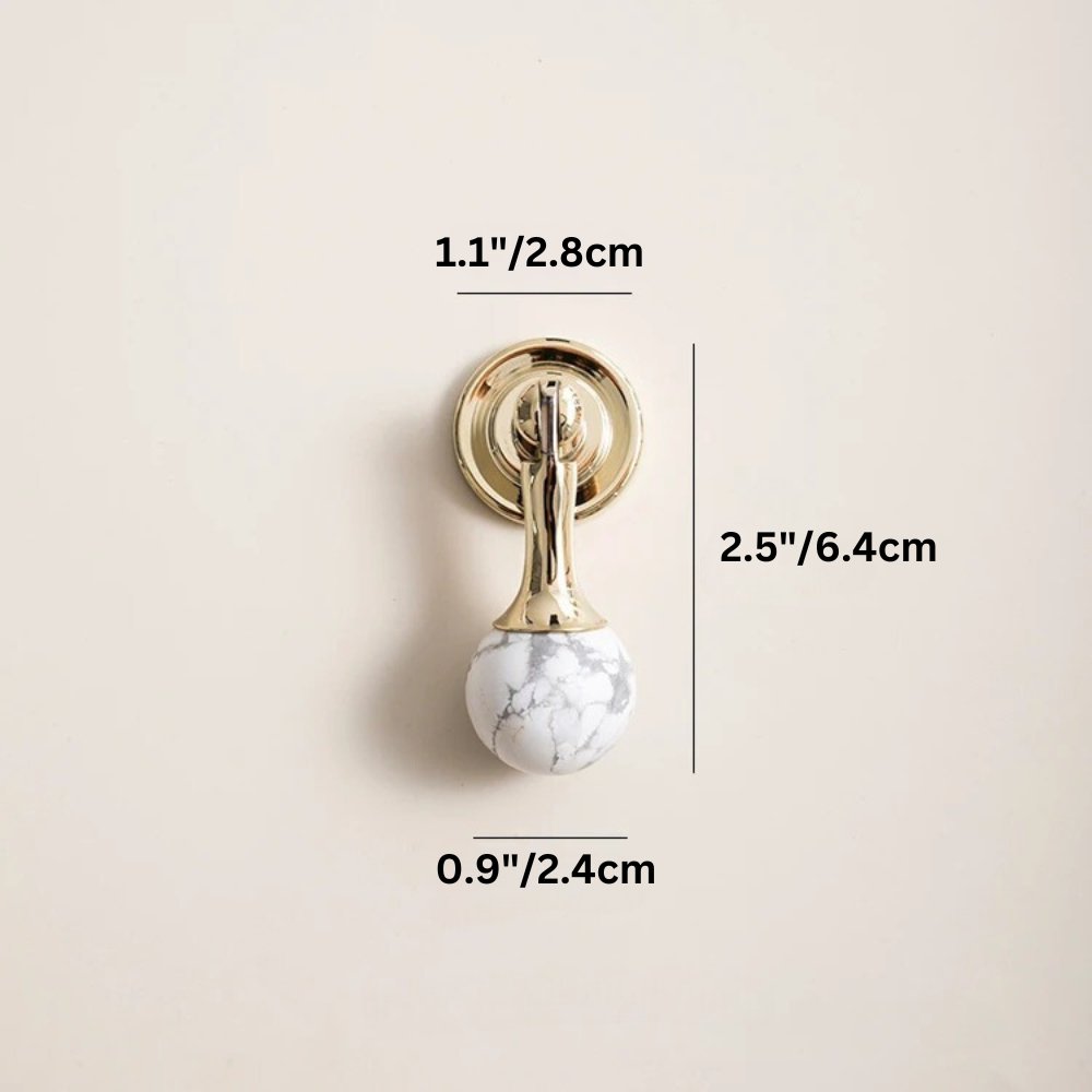 Crystal Cabinet Knob & Pull Bar Set - Decorative Hardware for Kitchen & Bathroom Drawers