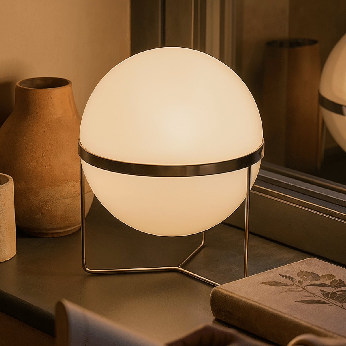 Rasu Floor Lamp | Stable, Slim Design with Adjustable Brightness for Living Room & Bedroom Use
