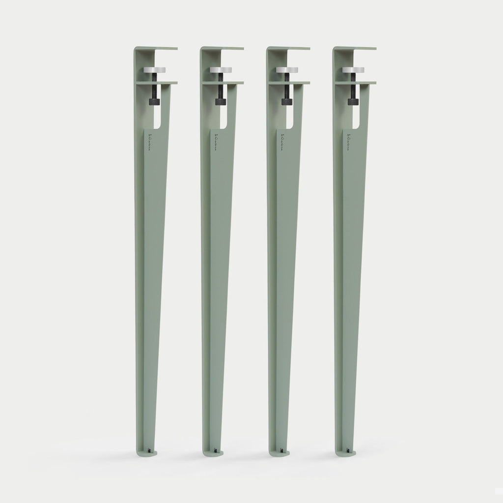 75 cm Adjustable Table Legs Set of 4 - Metal Furniture Legs for DIY Tables & Home Decor