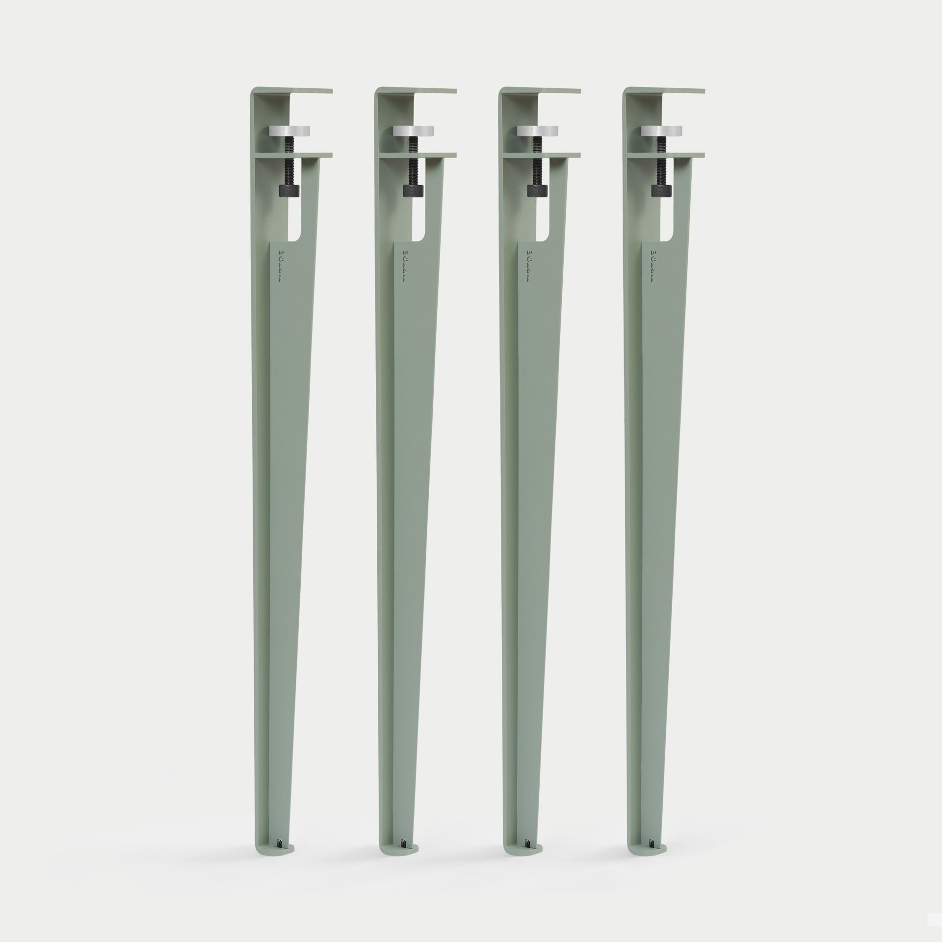 75 cm Adjustable Table Legs Set of 4 - Metal Furniture Legs for DIY Tables & Home Decor