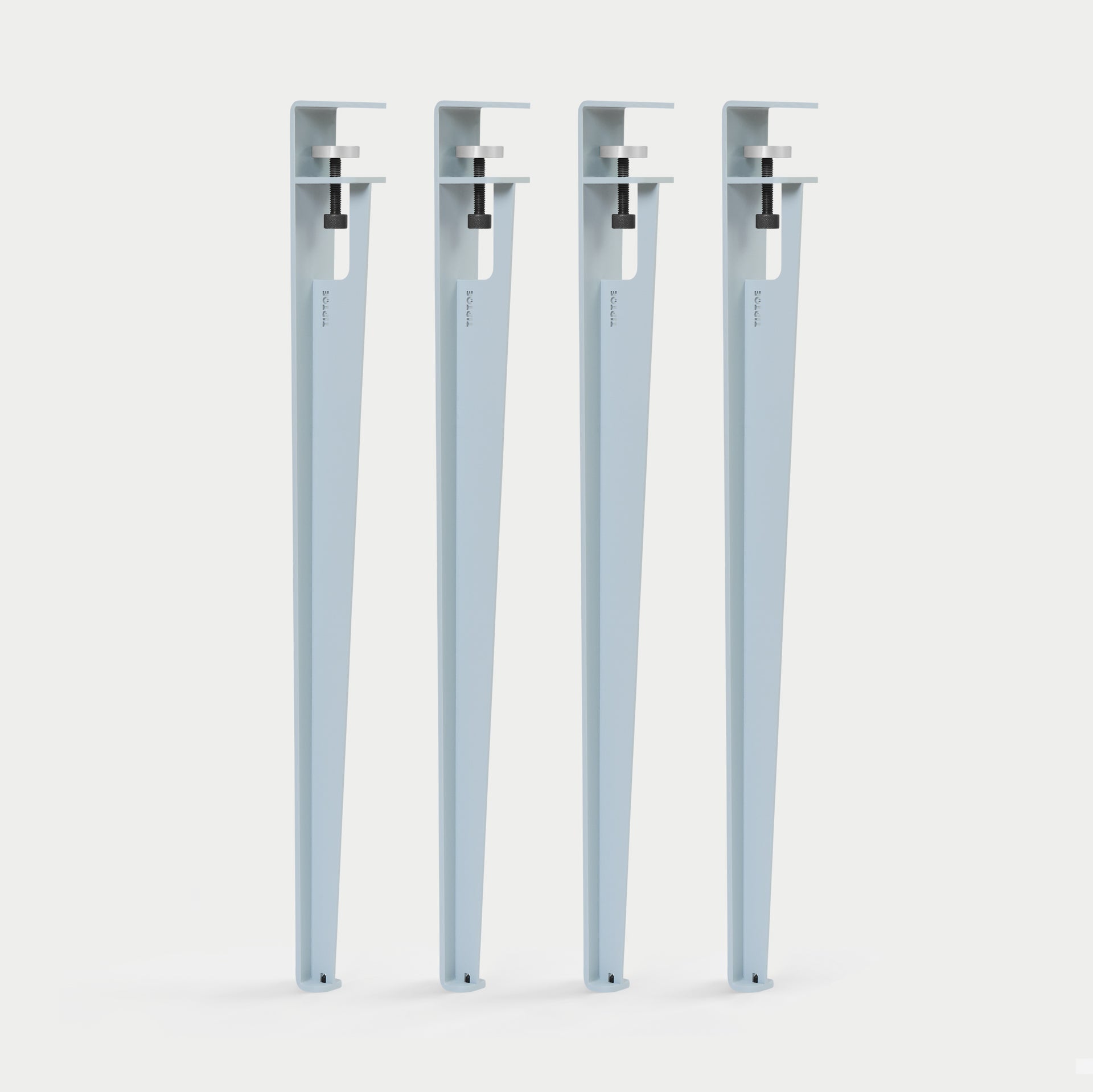75 cm Adjustable Table Legs Set of 4 - Metal Furniture Legs for DIY Tables & Home Decor