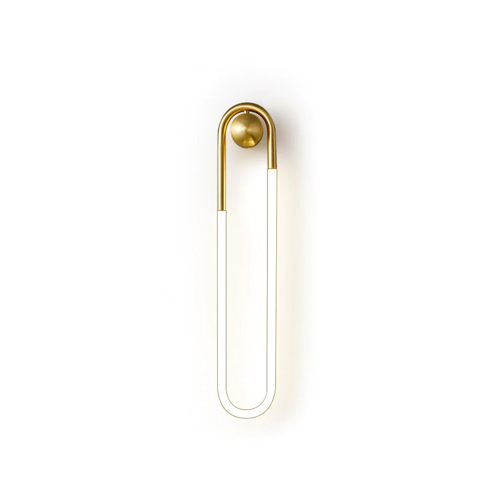 LED Wall Lamp - Rudi Loop Design - Modern Lighting Fixture for Living Room & Bedroom