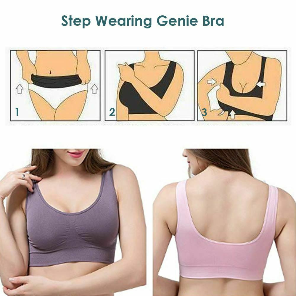 Dream By Genie Bra l Improved Comfortable Seamless Bra