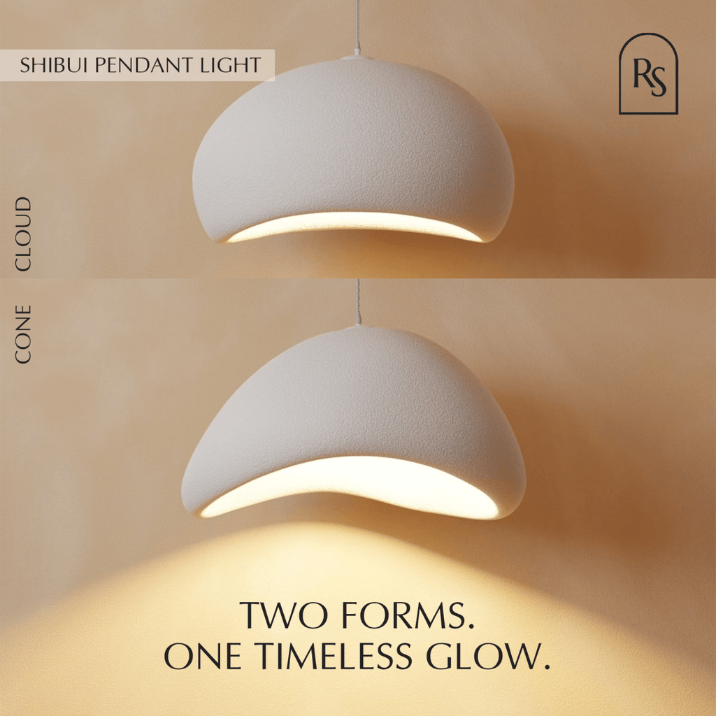 Shibui Pendant Light - Modern Minimalist Design with Adjustable Height for Kitchen Island & Dining Areas