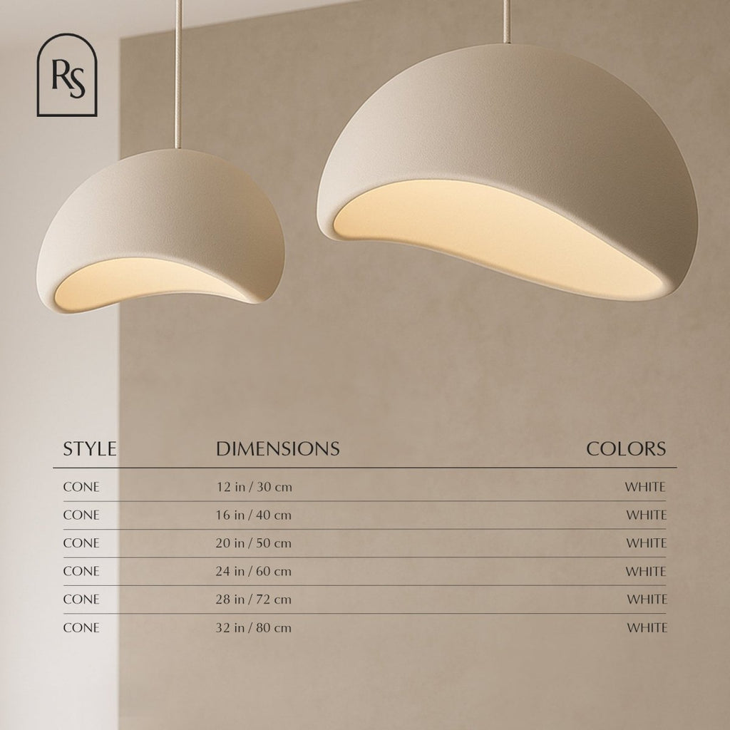 Shibui Pendant Light - Modern Minimalist Design with Adjustable Height for Kitchen Island & Dining Areas