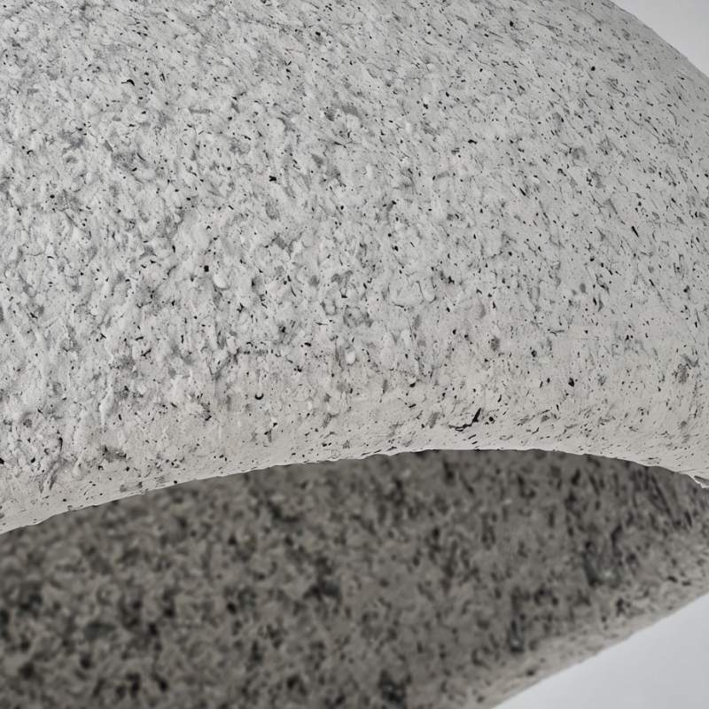 Shibui Sand Pendant Light - Modern Hanging Fixture with Natural Finish for Dining Room & Living Room