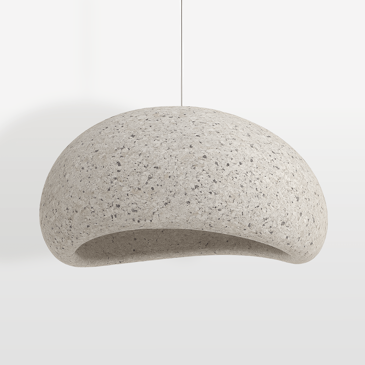 Shibui Sand Pendant Light - Modern Hanging Fixture with Natural Finish for Dining Room & Living Room