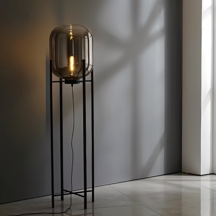 LED Floor Lamp with Adjustable Height and Modern Design for Living Room & Bedroom Lighting