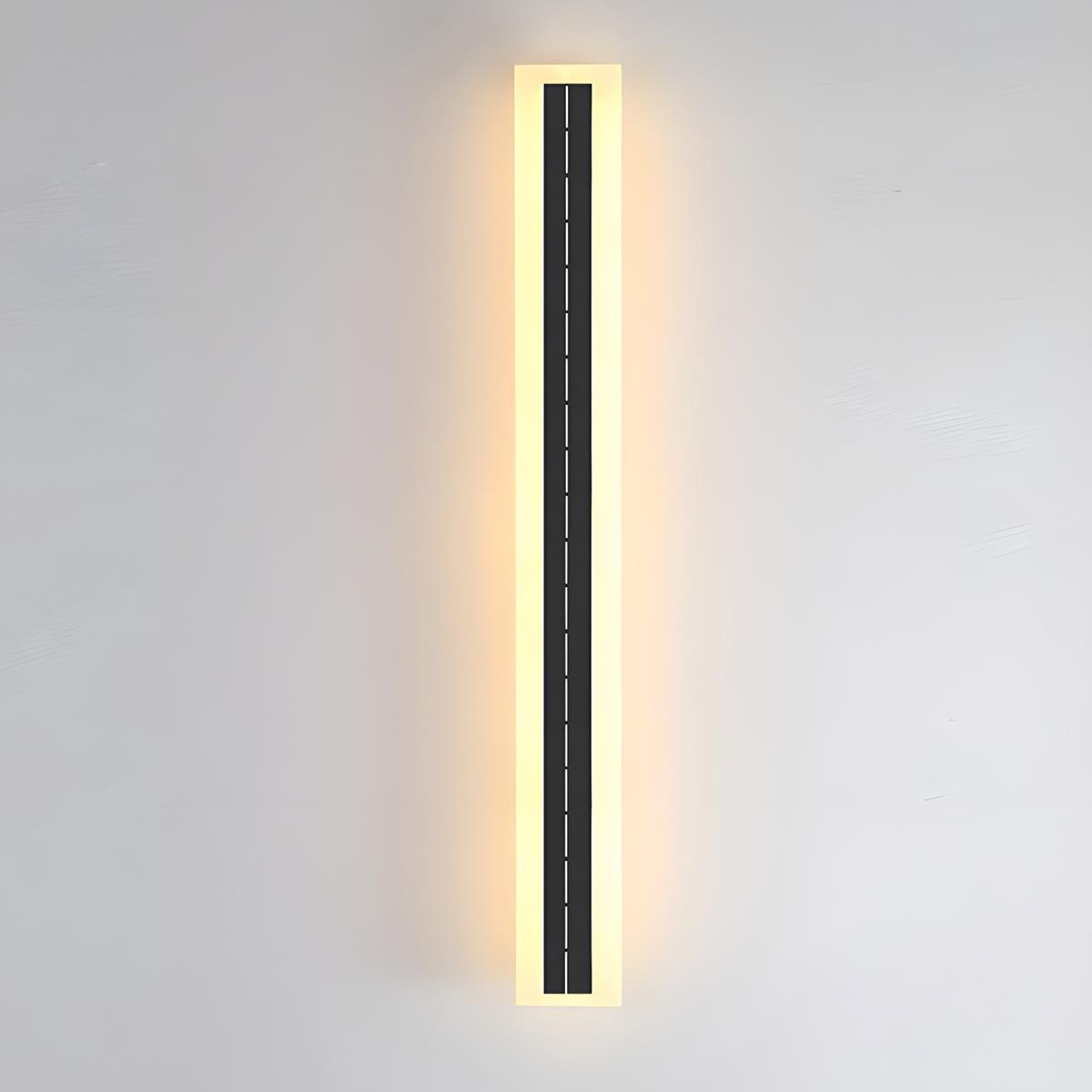 Solar Waterproof LED Strip Lights for Outdoor Use - Ideal for Porches, Patios, and Exterior Walls