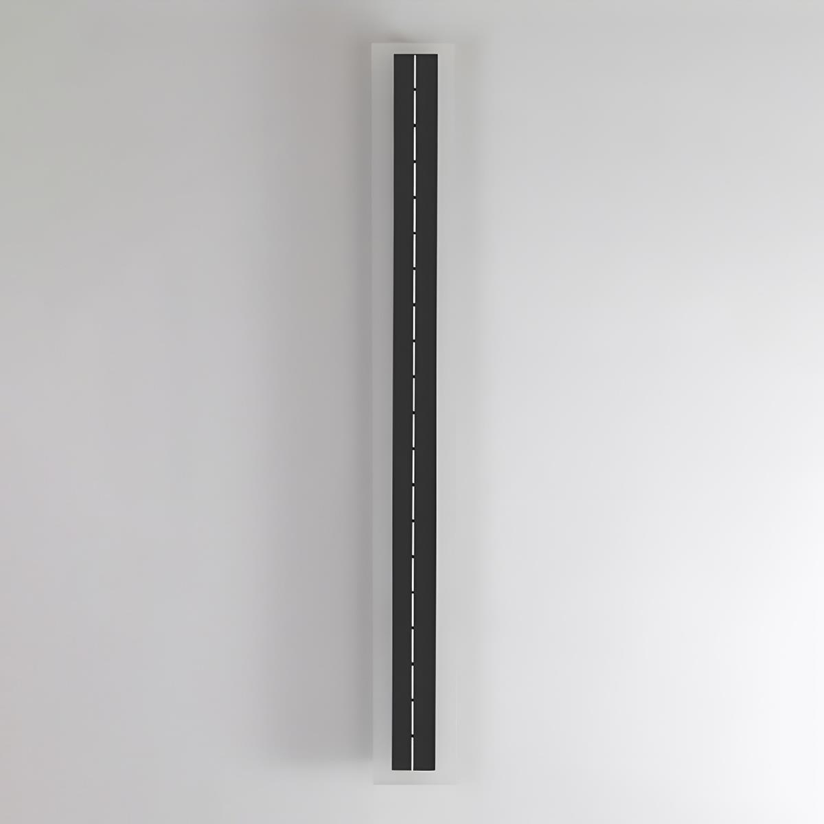 Solar-Powered Waterproof LED Strip Outdoor Wall Lights – Adjustable Color Temperature 3000K-6000K for Porch, Patio & Garden