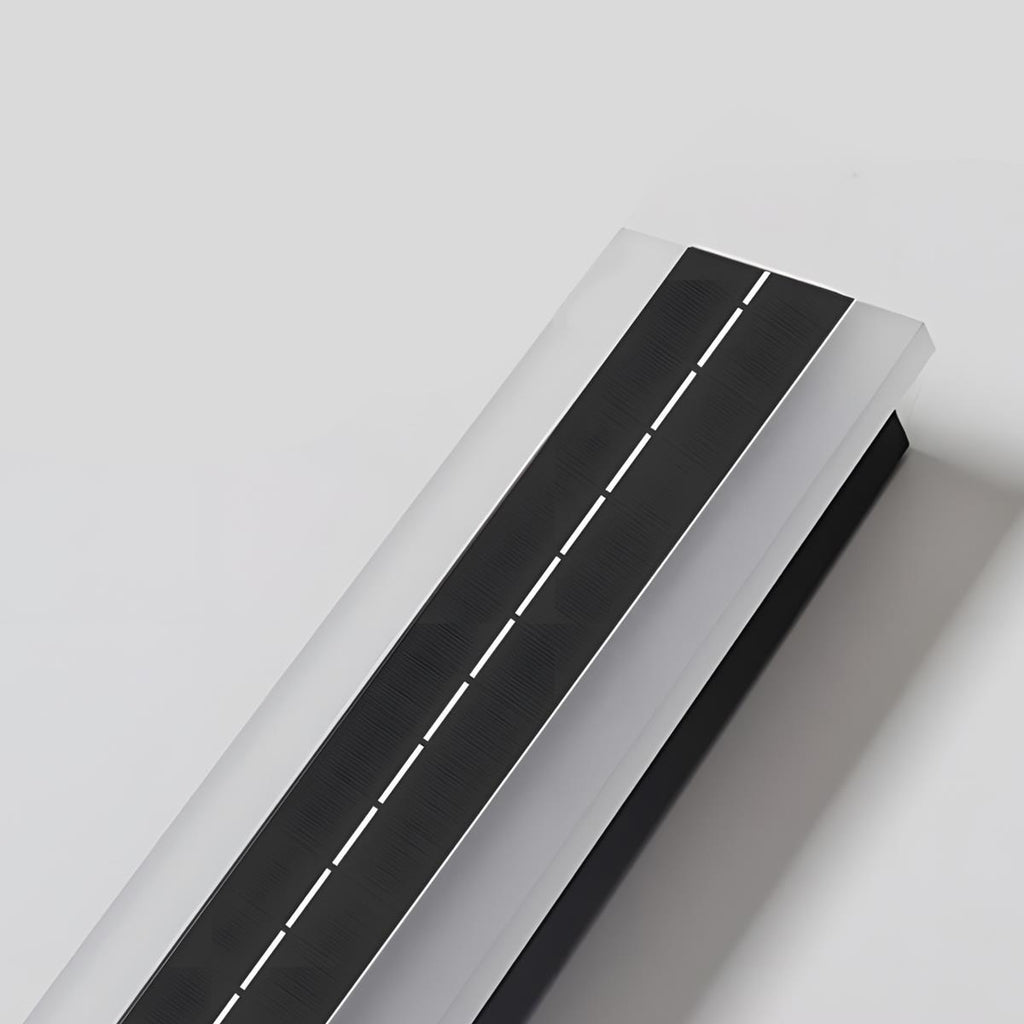 Solar Waterproof LED Strip Lights for Outdoor Use - Ideal for Porches, Patios, and Exterior Walls