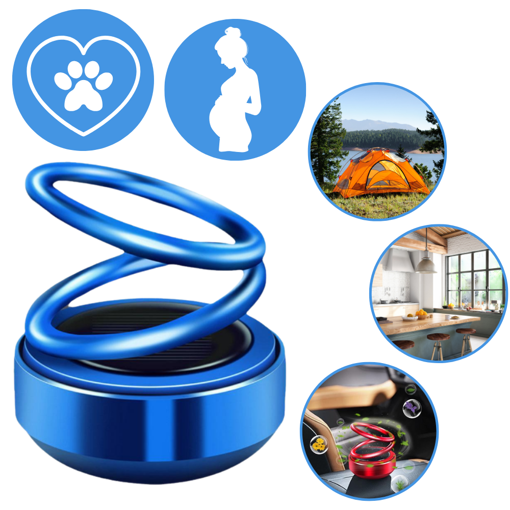 Solar-Powered Car Heater & Windshield Defroster | Auto-Rotating for Fast and Efficient Frost Removal