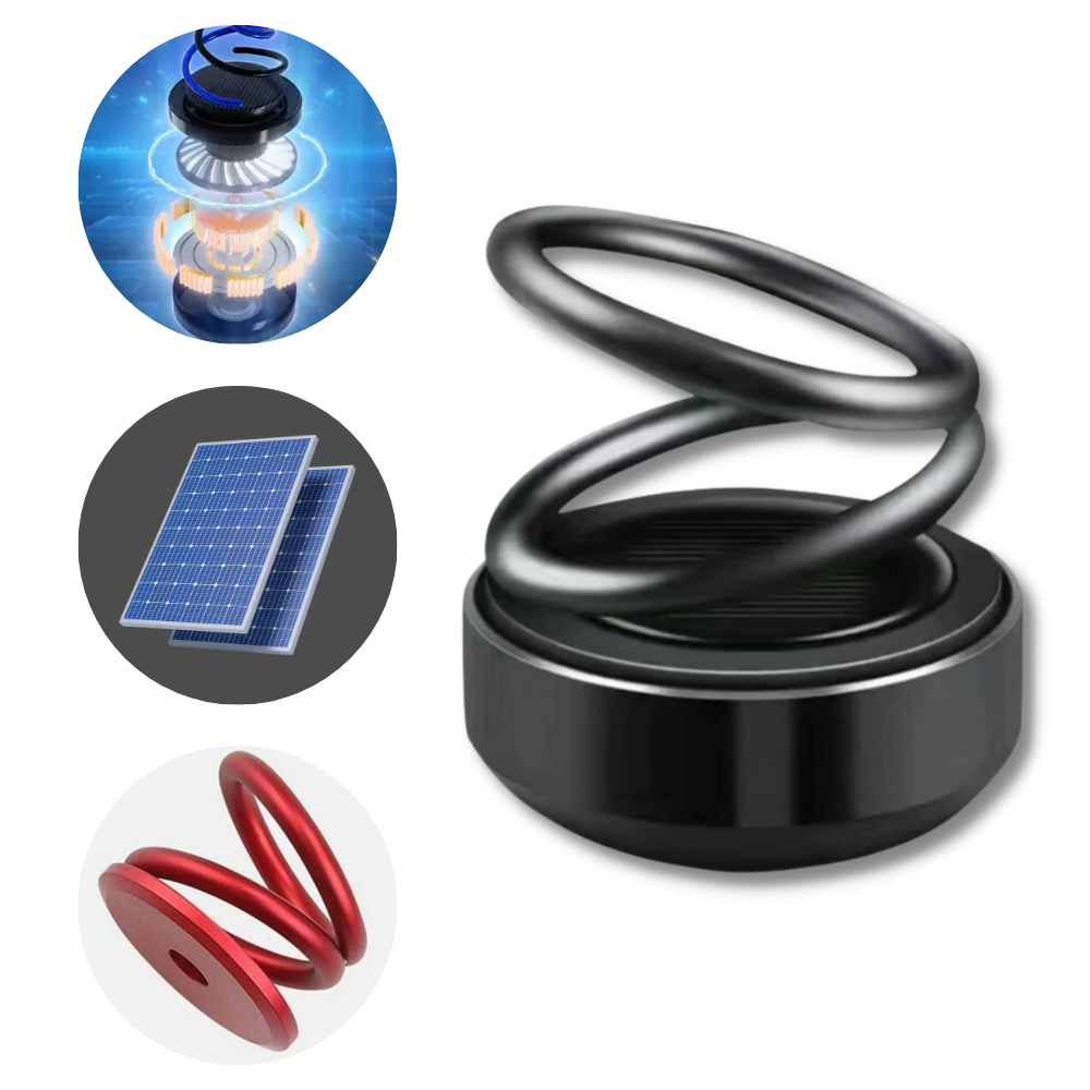 Solar-Powered Car Heater & Windshield Defroster | Auto-Rotating for Fast and Efficient Frost Removal