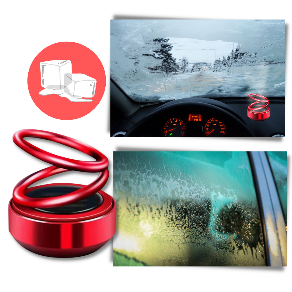 Solar-Powered Car Heater & Windshield Defroster | Auto-Rotating for Fast and Efficient Frost Removal