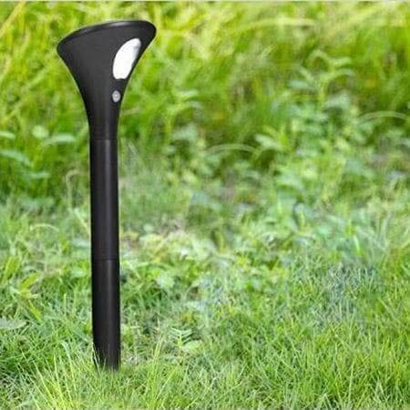 Solar Pathway Lights - Motion Activated LED Outdoor Lighting - 2 Pack - Warm & Cool White Options for Garden & Walkway Illumination