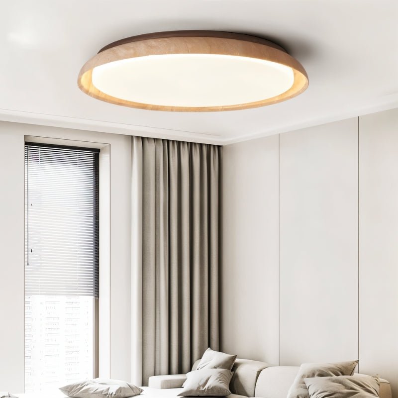 LED Flush Mount Ceiling Light - Modern Solina Design - Ideal for Dining Room, Kitchen & Low Ceilings
