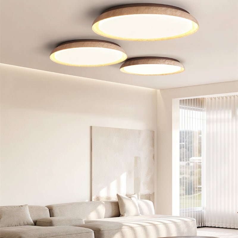 LED Flush Mount Ceiling Light - Modern Solina Design - Ideal for Dining Room, Kitchen & Low Ceilings