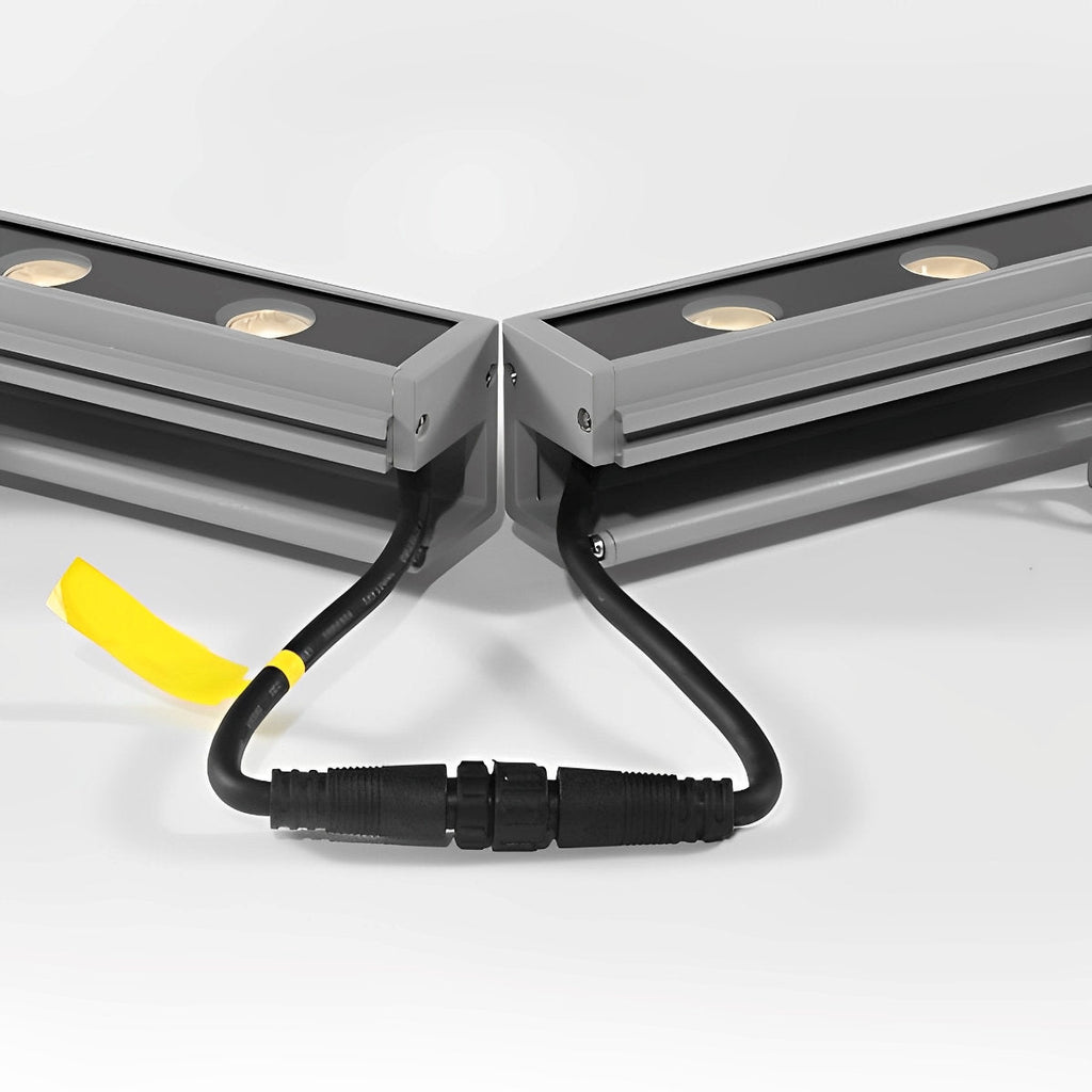 LED Waterproof Outdoor Wall Washer Lights - Adjustable Brightness for Garden, Patio, and Landscape Lighting