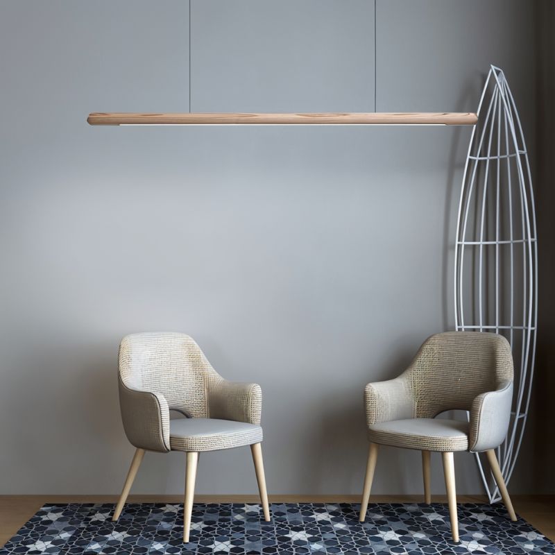 Svelte Pendant Light Fixture - Modern Adjustable Hanging Lamp for Kitchen Island & Dining Room