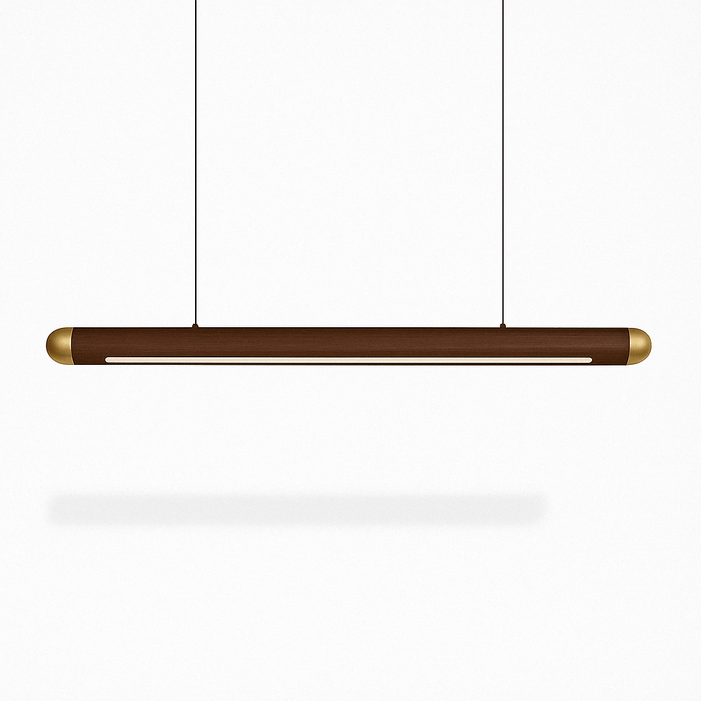 Svelte Pendant Light Fixture - Modern Adjustable Hanging Lamp for Kitchen Island & Dining Room