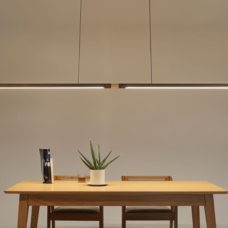 Svelte Pendant Light Fixture - Modern Adjustable Hanging Lamp for Kitchen Island & Dining Room