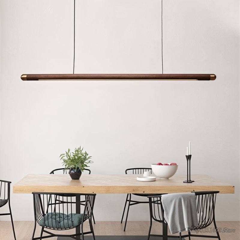 Svelte Pendant Light Fixture - Modern Adjustable Hanging Lamp for Kitchen Island & Dining Room
