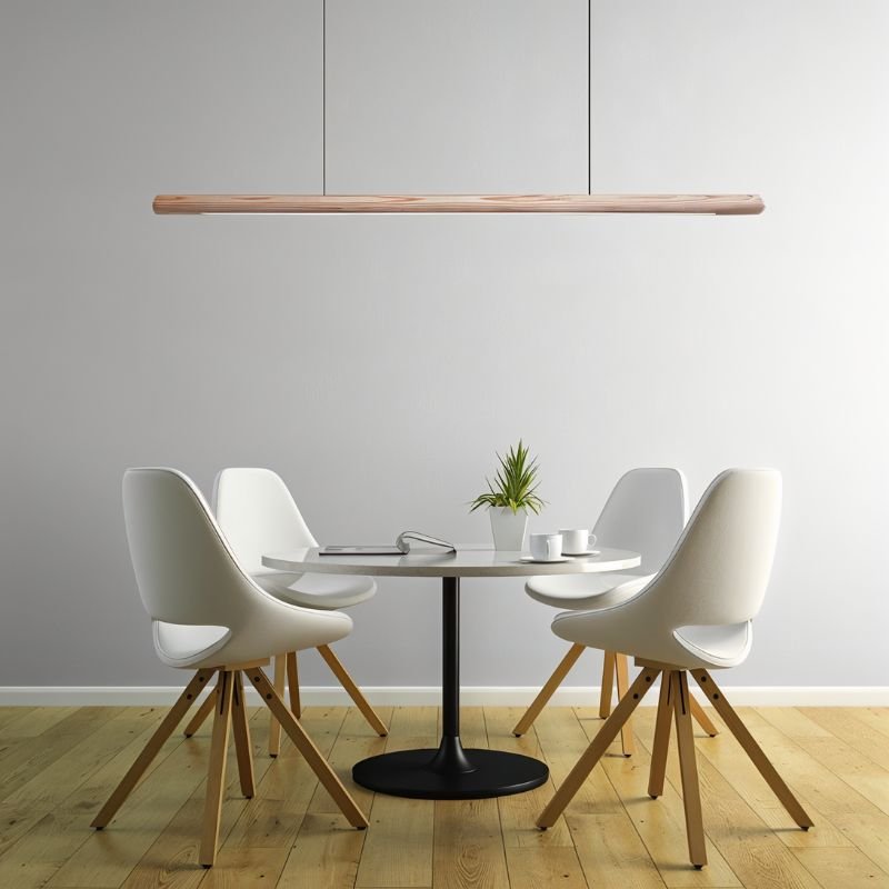 Svelte Pendant Light Fixture - Modern Adjustable Hanging Lamp for Kitchen Island & Dining Room